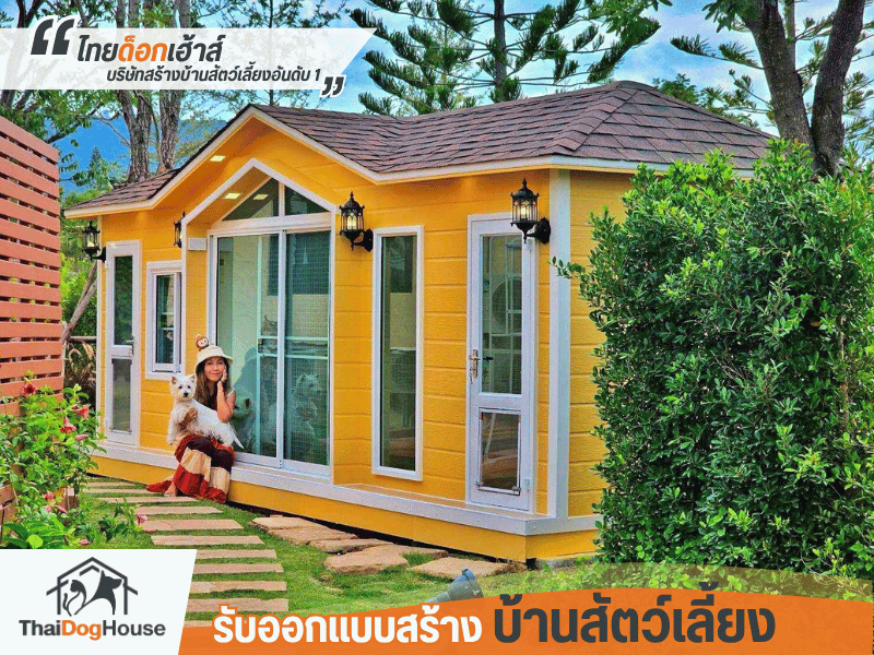 บริษัทรับสร้างบ้านสุนัข จากโรงงานผลิตบ้านสุนัข ไทยด็อกเฮ้าส์