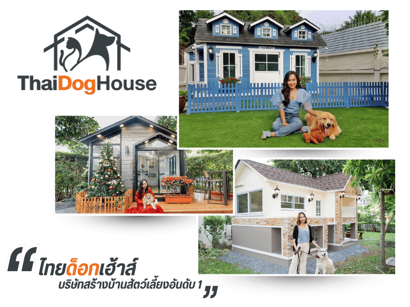รับออกแบบสร้างบ้านหมา ทำบ้านสัตว์เลี้ยง